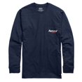 thumbnail image 2 of Natural Light T-Shirt à Manches Longues Bleu Marine Natty History Rowdy Gentleman - Petit, 2 of 5