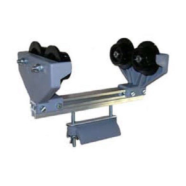 I05PF-81: Chariot en Plastique à 4 Roues pour Câble Plat Largeur de Bride Max 81mm