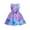 Purple, variant on Little Mermaid Dress Toddler Baby Kids Girls Sleeveless Mermaid Bow Skirt Dress Princess Dress