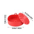 thumbnail image 2 of EGNMCR Basket Multifunctional Fryer Accessories Fryer Tray Easy Clean Non-stick Bakeware Fryer Pot Air Fryer Bakeware, 2 of 2