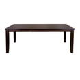 thumbnail image 1 of Topline Home Furnishings Burnished Espresso Dining Table, 1 of 5