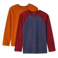 thumbnail image 1 of George Boys' Long Sleeve Tee 2-Pack, 1 of 2