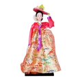 thumbnail image 2 of DOLITY Poupée Hanbok Mignonne Statue Kabuki Jouet Unique Miniature Déco Coréenne Geisha Poupée A, 2 of 8