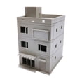thumbnail image 4 of Xuanheng 1/87 Building Model Kits Layout Scenery for Model Railway Sand Table Diorama 8.6cmx11.7cmx15cm, 4 of 8
