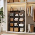 thumbnail image 3 of EDTara Modular Wire Cube Storage Organizer, 12-Cube Metal Grid Shelf Unit for Closet, Books, Office, or Entryway, 3 of 8