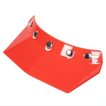 Visière Universelle à 5 Boutons-Pression pour Casque de Moto à Face Ouverte, Pare-Vent, Visière Relevable, Bouclier, Languette de Casque de Moto