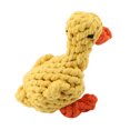 thumbnail image 3 of 1Pc Cute Duck Shaped Dog Paw Cleaner Toy Cotton Rope Dogs Puppy Chew Fetch Toys, 3 of 8