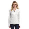 thumbnail image 1 of Sport-Tek Chandail Sport-Wick Stretch Réfléchissant Heather 1/2-Zip pour Femmes. LST855, 1 of 1