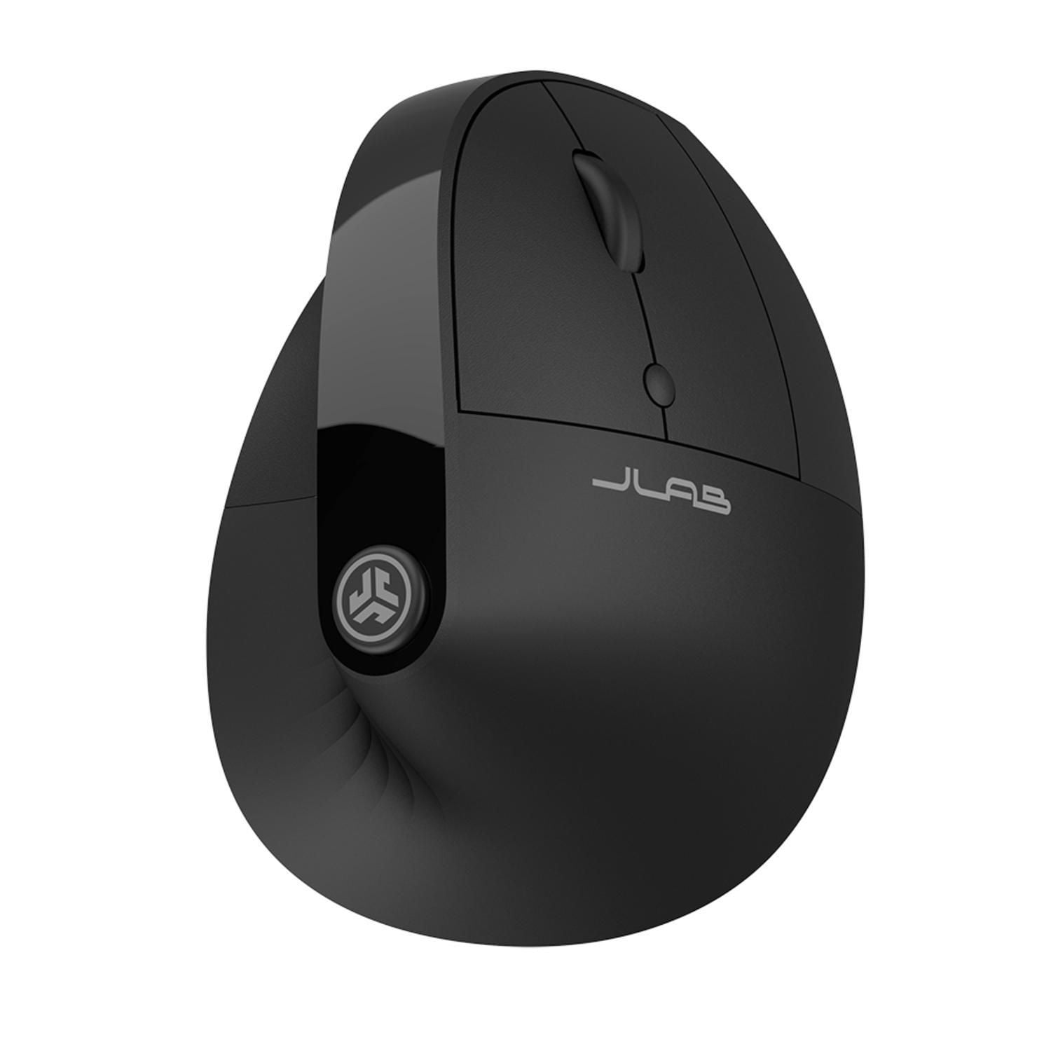 JLab Souris sans Fil Verticale Ergonomique JBuds Noir