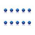 thumbnail image 1 of mmirethe Rhinestones Flat-Bottom Multi-faceted Sides DIY Handcraft Excellent Gloss Manicure Crystal Different Styles Mobile Phone Black AB, 1 of 6