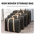 thumbnail image 4 of Large Storage Bag, Luggage Bag for Moving, Home Packing Organizer, Dormitory Storage, Extra Large Capacity, Durable Non-Woven Fabric, Easy Carry Handle, 4 of 9