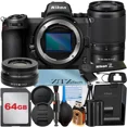 thumbnail image 1 of Nikon Z7 II Mirrorless Camera with NIKKOR 16-50mm + DX 50-250mm Zoom Lens + 64GB Memory Card + ZeeTech Accessory Bundle, 1 of 5