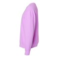 thumbnail image 2 of Comfort Colors 1466 Garment-Dyed Lightweight Fleece Crewneck Sweatshirt-Neon Violet-M, 2 of 3