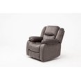 thumbnail image 3 of Topline Home Furnishings Ensemble de salon gris 3 pièces, 3 of 4