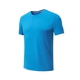 thumbnail image 1 of Besolor Mens Short Sleeve Shirts Summer Quick Dry Wicking Athletic Running Gym Workout Casual Basic Tee Tops, 1 of 7