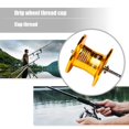 thumbnail image 3 of MesaSe 2pcs DIY Baitcasting Reel Shallow Spool Bearing 18+1BB Fishing Wheel (), 3 of 9
