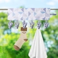 thumbnail image 3 of Solid Color Portable Fabric Clothes Hanger For Business Trips Foldable Clothes Drying Clip For Wardrobe Socks Hats Storage Clothes Clip, 3 of 6