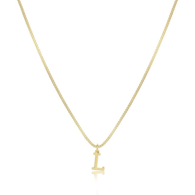 RXIRUCGD Add A Of To Your Everyday Look With This Initial Necklace Initial Dainty Necklace For Women