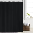 thumbnail image 4 of Double-Sided Shower Curtain, Waterproof Fabric with Punch-Free Hooks, 72x84 Inch, 4 of 6