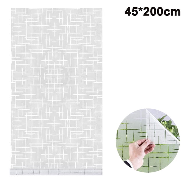 Frosted Window Film Frosting Privacy Glass Films Self Adhesive Static Decorative