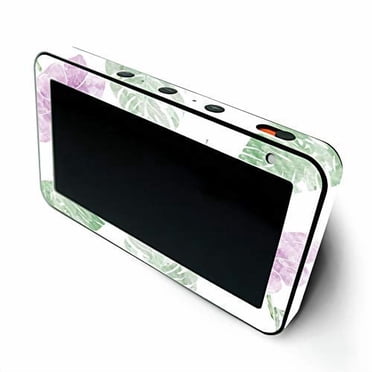 MIGHTY SKINS MightySkins Carbon Fiber Skin for Amazon Echo Show 5 (Gen 1 & Gen 2) - Water Color Flowers | Durable Textured Carbon Fiber Finish | Easy to Apply and Change Style | Made in The USA