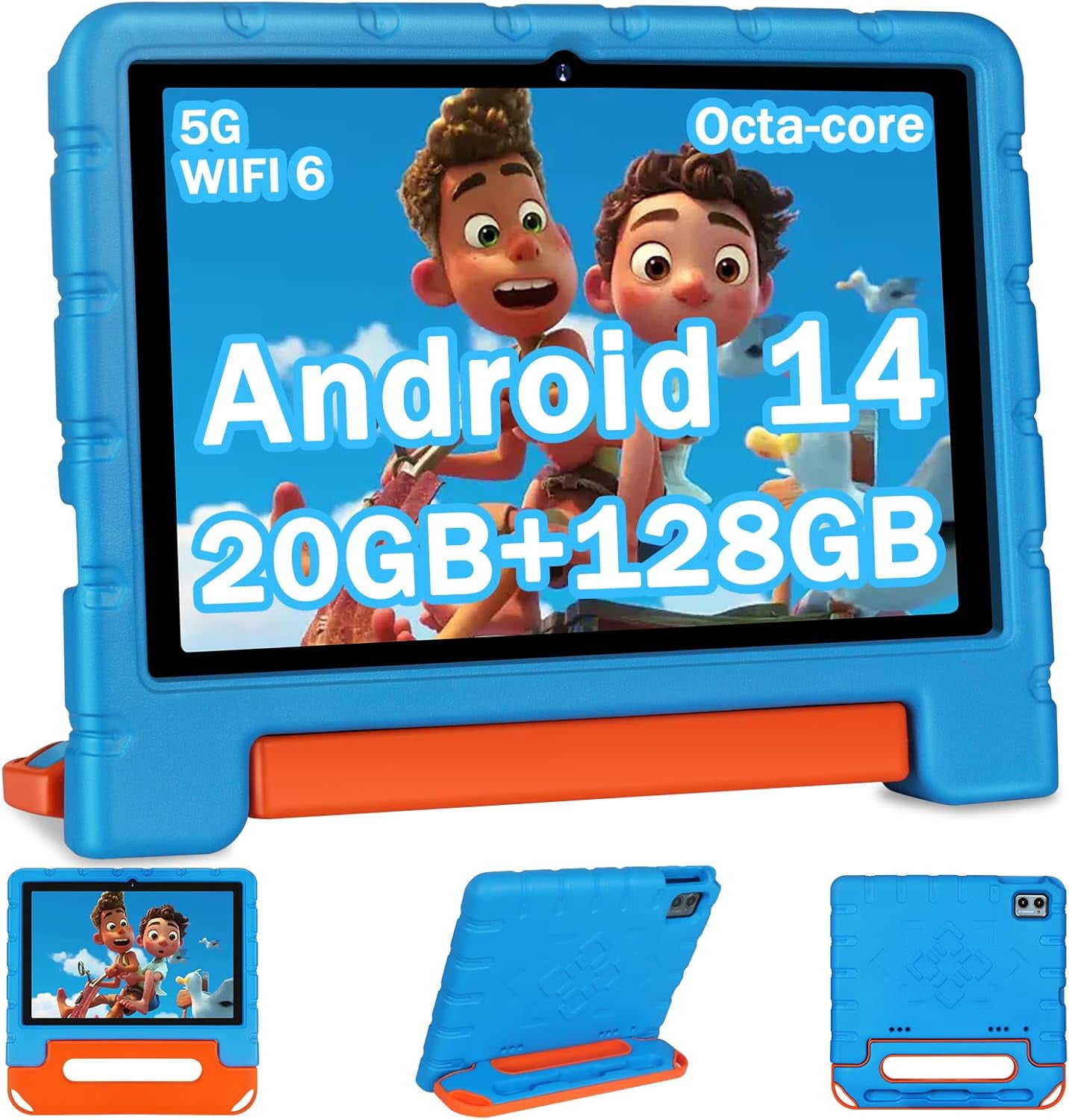 Ziovo Kids Tablet 10 inch Android 14 Tablets for Kids Octa-Core