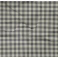 thumbnail image 4 of oneOone Cotton Poplin Twill Gray Fabric Check Check Fabric For Sewing Printed Craft Fabric By The Meter 56 Inch Wide, 4 of 4