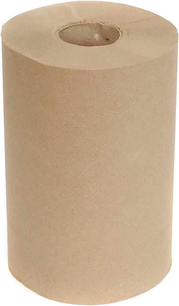 Cascades Decor Roll Paper Towels, Natural, 350'/Roll, 12 Rolls/Case