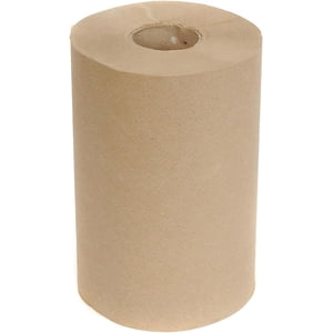 Cascades Decor Roll Paper Towels, Natural, 350'/Roll, 12 Rolls/Case
