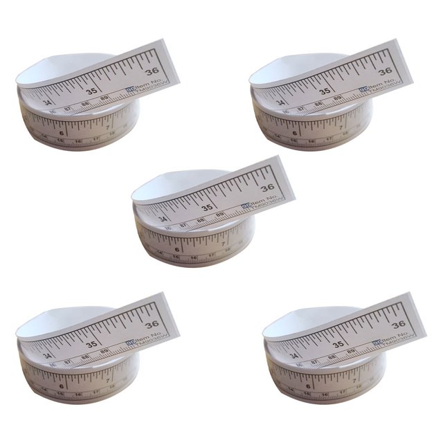Lot de 5 Règles Professionnelles 90 cm Graduées Maison Atelier Atelier Autocollant pour Machine à Coudre Maison Atelier Ruban de Mesure Type3