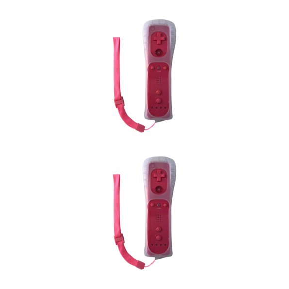 mmirethe Experience Seamless Gaming With Plus Gamepad Easy Operation Exquisite Craft Wireless Remote Gamepad pink 2Set