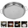 thumbnail image 2 of Shisuyan Serving Platter Stainless Steel 1Pcs 12.6X10.6X1.6In, 2 of 9
