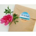 thumbnail image 1 of Darling Souvenir MADE WITH LOVE OceanTheme - 2" CustomStickersPremium 80 Self-AdhesiveRoundLabels, Personalized Wedding Party FavorStickers/RoundEnvelope Seal, 1 of 6