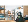 thumbnail image 2 of Ahgly Tapis Rectangulaire Lavable en Machine Intérieur Transitionnel Vert Mer, 5 Pieds x 8 Pieds, 2 of 7