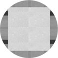 thumbnail image 1 of Ahgly Company Tapis de Zone Rond d'Intérieur Lavable à la Machine, Style Transitionnel, Gris Canon, 4 Pieds Rond, 1 of 7