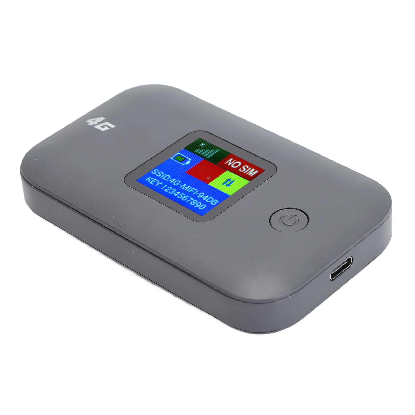 4G WiFi Mobile Hotspot, WPA WPA2 Encryption 300Mbps Portable 4G WiFi Supports 10 Devices  for Computers