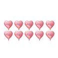 thumbnail image 1 of EGNMCR Room Decor, Home Decor, Wall Decor 10pcs Heart Foil Balloons - 18inch Heart Shape Mylar Balloons For Romantic Love Valentine Is Day Wedding Birthay Party Decorations the Balloons, 1 of 7