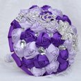 thumbnail image 3 of Baohd Wide Application Wedding Bouquets Elegant For All Occasions Low Maintenance wine red+ white 1Set, 3 of 6