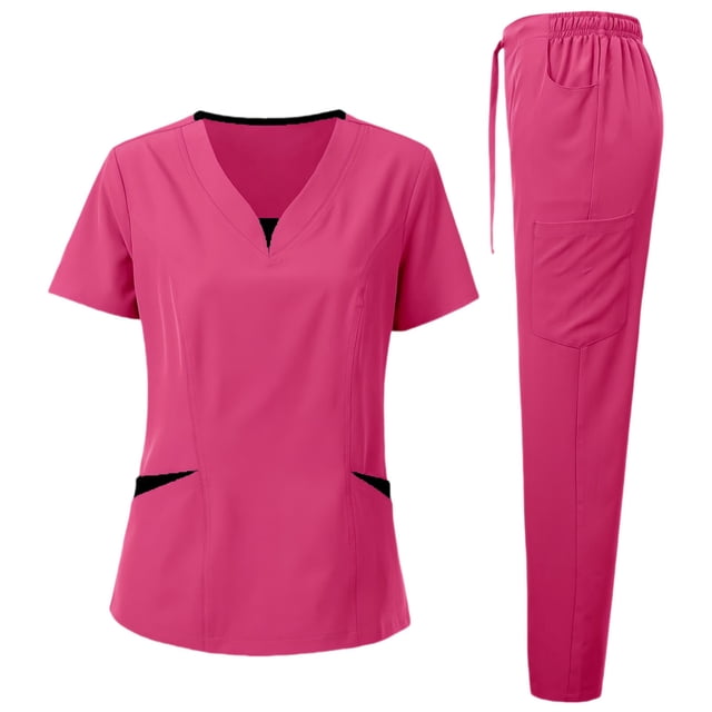 Sarraus pour Femmes - Ensemble de Tenue de Travail Confortable pour Médecins et Infirmières