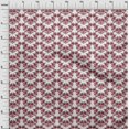 thumbnail image 4 of oneOone Cotton Poplin Maroon Fabric Block Sewing Craft Projects Fabric Prints By Yard 56 Inch Wide, 4 of 5