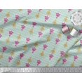 thumbnail image 2 of Soimoi Polyester Crepe Fabric Artistic Floral Ethnic Fabric Prints by Yard 52 Inch Wide, 2 of 3