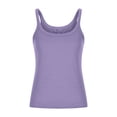 thumbnail image 1 of Yuyuzo Plus Size Tank Tops for Women Ribbed Knit Sleeveless Crop Tops Round Neck Slim Fitted Soft Base Layer Camis Tees, 1 of 5