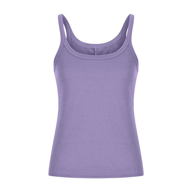 Yuyuzo Plus Size Tank Tops for Women Ribbed Knit Sleeveless Crop Tops Round Neck Slim Fitted Soft Base Layer Camis Tees