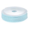thumbnail image 1 of Unique Bargains Twisted Nylon Twine Thread Beading Cord 3mm 7M/23 Feet Extra Strong Braided Nylon String, Light Blue, 1 of 6