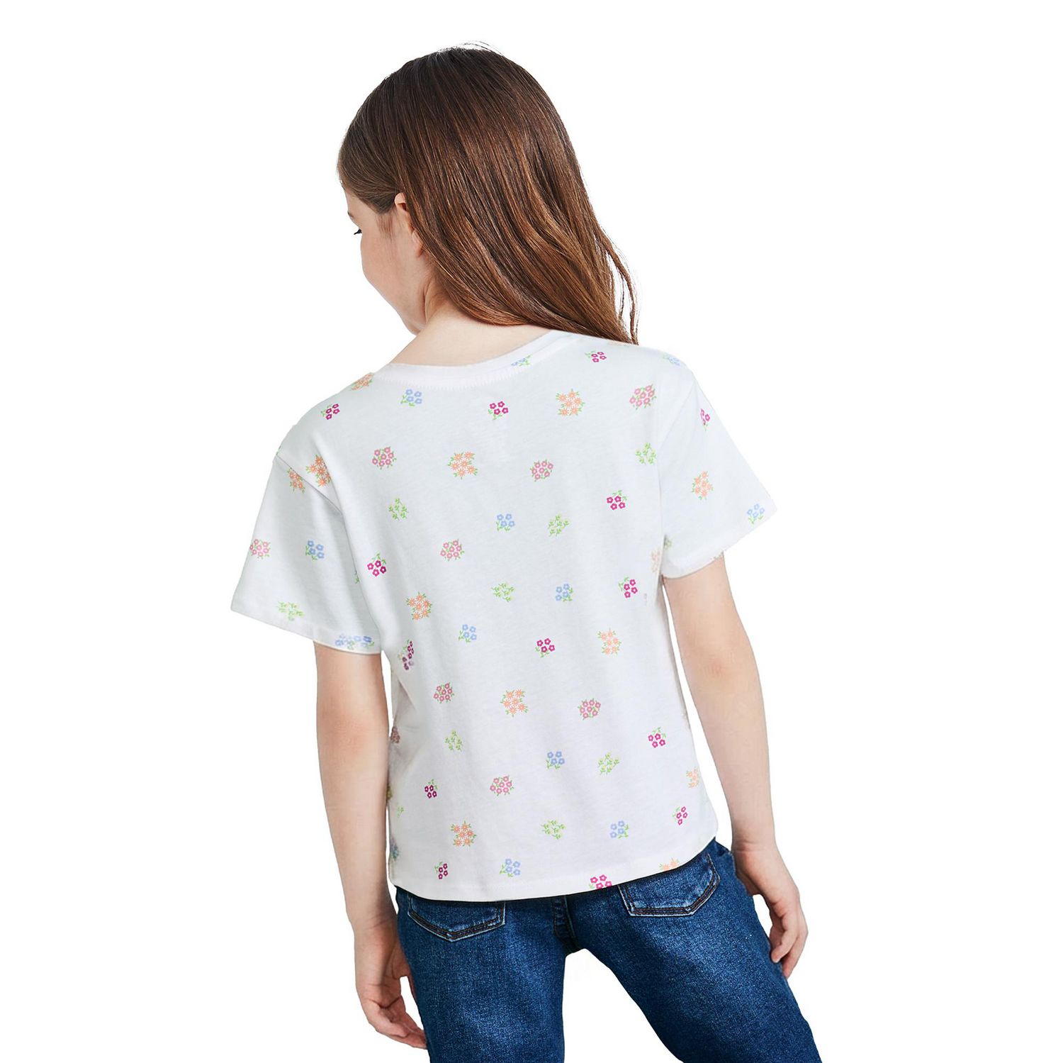 GEORGE PL T-Shirt GR SS AOP