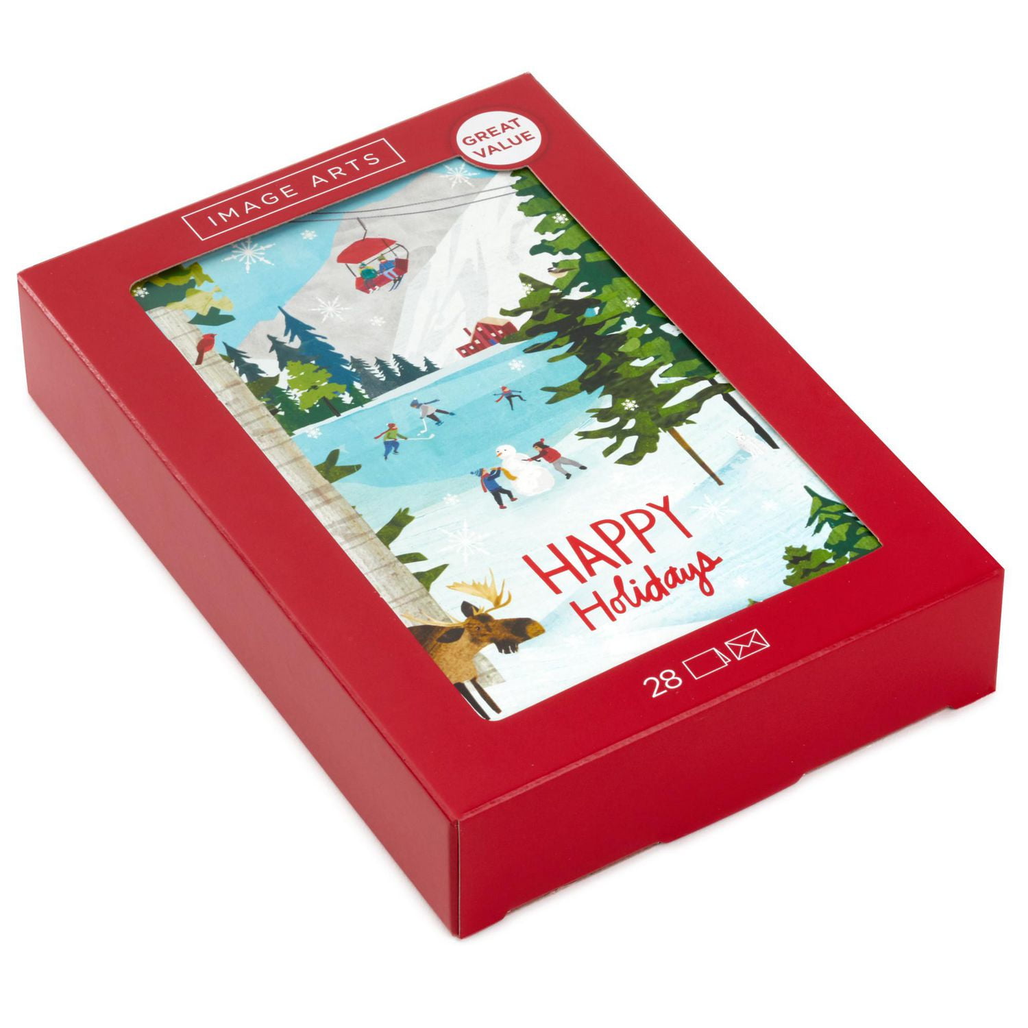 Boîte de cartes de Noël, Image Arts, « A Season to Remember », paquet de 28 cartes