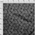 thumbnail image 3 of oneOone Cotton Poplin Gray Fabric Leaves Craft Projects Decor Fabric Printed By The Yard 56 Inch Wide, 3 of 4