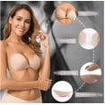 thumbnail image 3 of Adhesive Bra Sticky Bra ,Reusable Strapless, 3 of 5