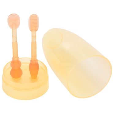 Toddler Toothbrush, Infant Toothbrush Cartoon Multifunctional  For 0-3 Years Old