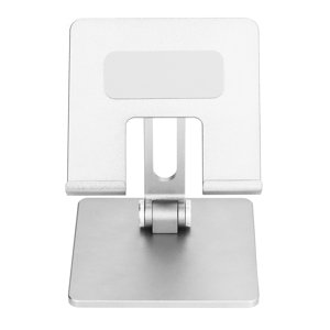 Support de téléphone, angle de visualisation confortable Support de portable Support réglable pour la maison argent